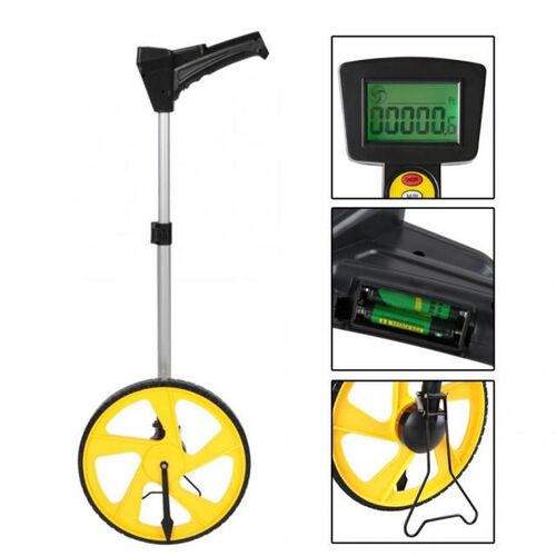 Electronic Protractor Digital Distance Measuring Wheel Measu