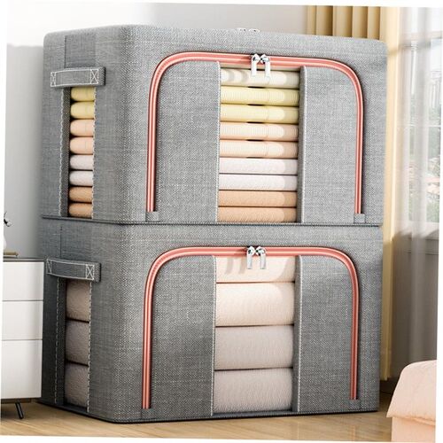 Foldable Storage Bag Clothes Blanket Quilt Sweater Closet Or