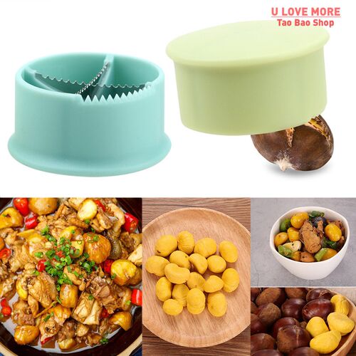 2 in 1 Quick Chestnut Clip Nut Opener Cutter Gadgets Walnut