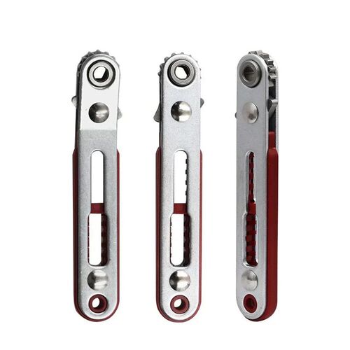 Mini Multi-function Two-way Ratchet Flat Head Elbow Flat Scr