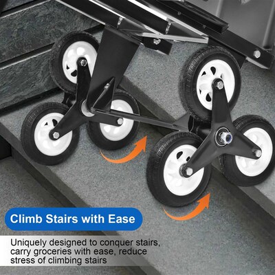 Hand Truck for Stairs Foldable Stair 440LBS capability Climb