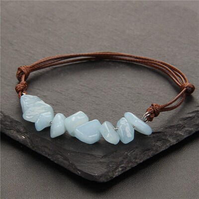 Bohemia Irregular Crystal Turquoise Natural Crushed Stone Br