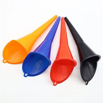 Car Funnel Gasoline Oil Fuel Filling Tools Anti-splash Plast
