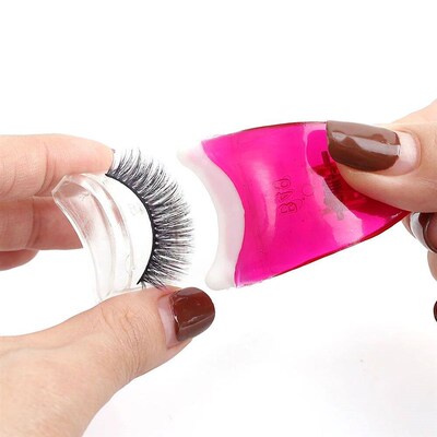 False Eyelash Assistant Portable Eyelash Applicator Clip Pla