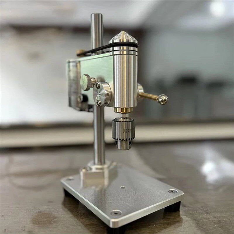 220V Micro Bench Drill 0.4-4mm Mini Drilling Machine Precisi