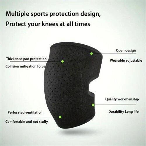 2pcs/set Soft, Breathable, Elastic, And Thick Anti Slip