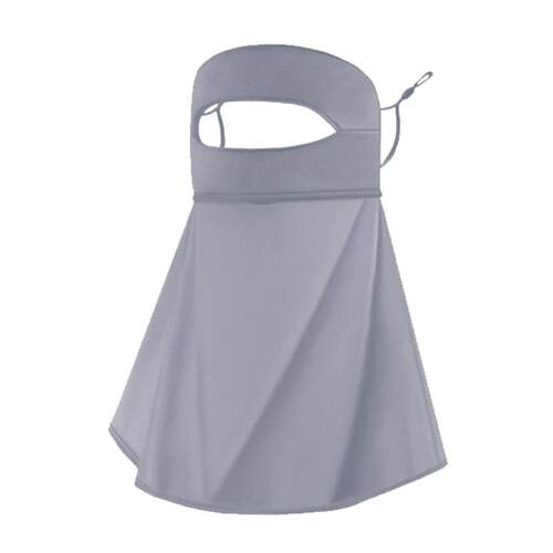 Summer sun protection full face womens ice silk face mask