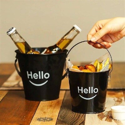 ice Seafood French fries Snack Bucket Fried Chicken Bucket