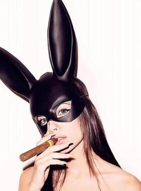 1Pc Halloween Laides Bunny Mask Party Bar Nightclub