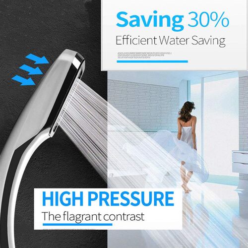ZhangJi 300 Holes High Pressure Rainfall Shower Head Water S