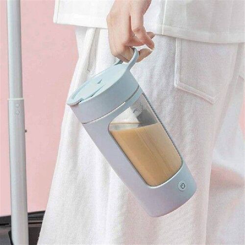 Protein Powder Mixer Shaker Cup Electric Portable Bottle