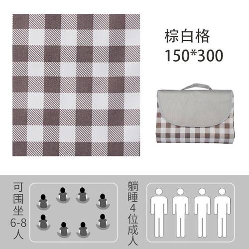 Outdoor Thicken Pad Blanket Camping Beach Plaid Picnic Mat