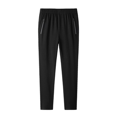 9568 casual trousers men plus fat increase loose fashion kni