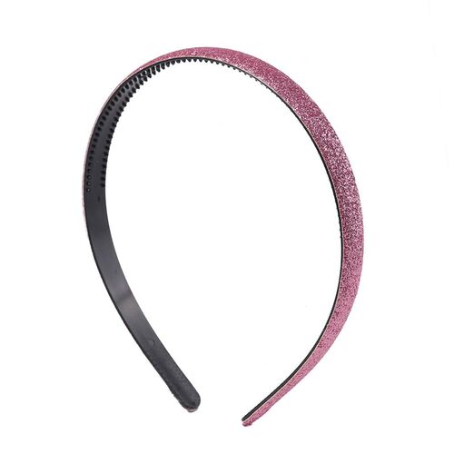2023 Fashion Solid Female Glitter Hair Bands For Girls Simpl