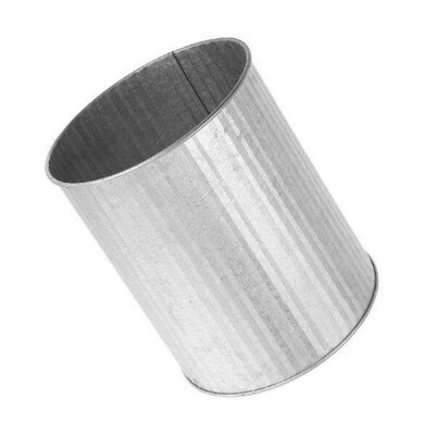 Tin Flower Pot Metal Floral Container Centerpiece Vases for