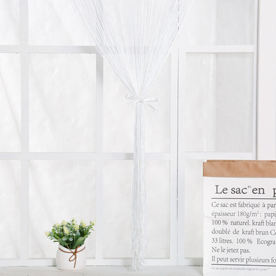 100CM X 200CM Thread Curtains Screen Ribbon String Divider B