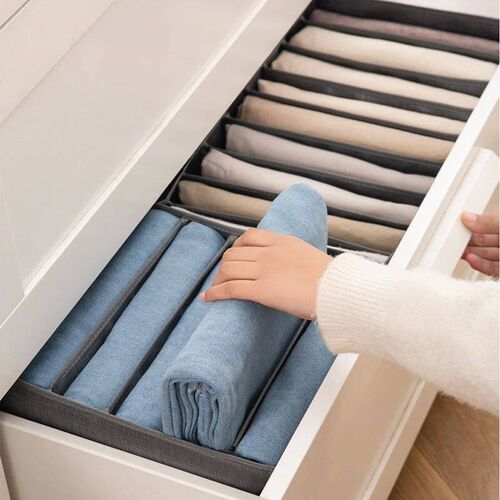 1pc Pants Storage Box, Jeans Divider Storage Box, Wardrobe 9