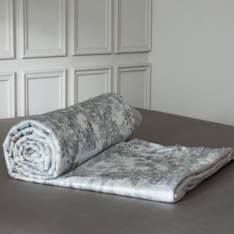 加厚19锦纶氨纶20%桑蚕丝针织数码印花空调夏凉被小清新碎花类,床上用品,化纤被,淘宝优惠券,粉丝福利购,淘宝优惠卷