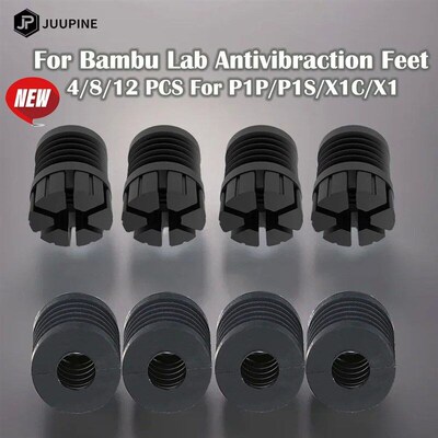 Feet For For Bambu Lab P1S Bambulab X1 Carbon Anti Vibration