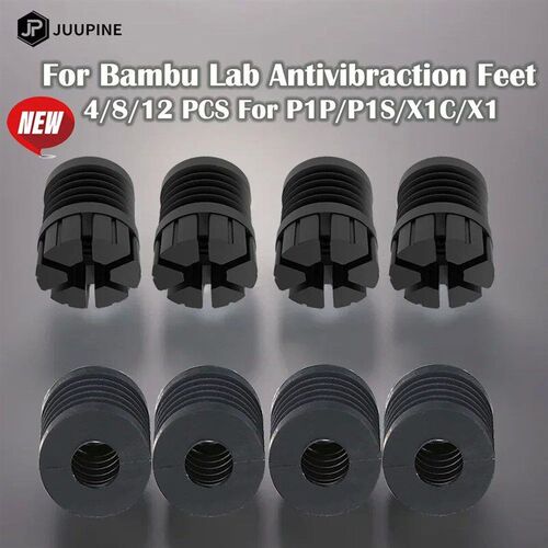 Feet For For Bambu Lab P1S Bambulab X1 Carbon Anti Vibration