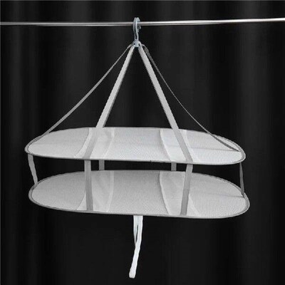 AUAU-Sweater Drying Rack Hanging Clothes Hanging Dryer