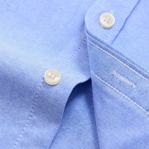 Mens Oxford Short Sleeve Summer Casual Shirts Single Pocket