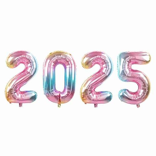30th 40th 50th 60th birthday decorations Number Balloons