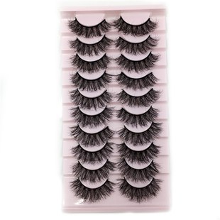 Lashes 5/10 pairs 3D Faux Mink Lashes Natural False Eyelashe