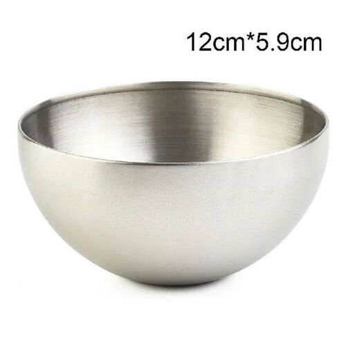 Tableware Salad Bowl Fruit Kitchen Soup Stainless Steel