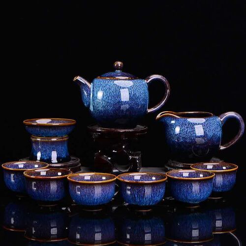Chinese Kung Fu Tea Set glass Portable Teapot Set