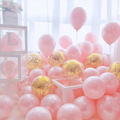 Birthday party printing balloon room wedding decoration 气球