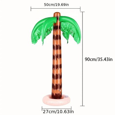 2pcs Inflatable Palm ree Large Size Coconut ree Beach Swimmi