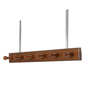 门后挂钩衣架门上免打孔挂架挂衣钩实木挂门上的勾子门背衣帽钩