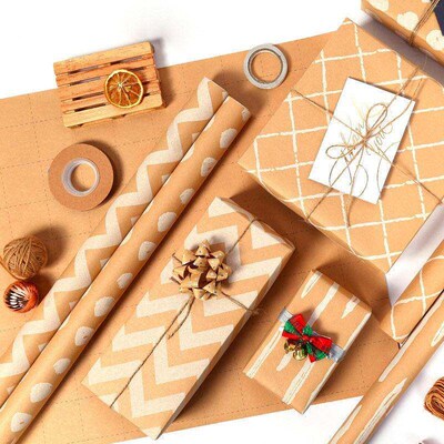 Gift Box Classic Polka Dot Gift Wrapping Paper Valentines