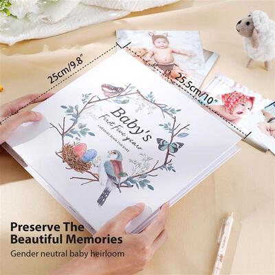 Baby Memory Book Scrapbook Photo Album Pregnancy Diary Cute