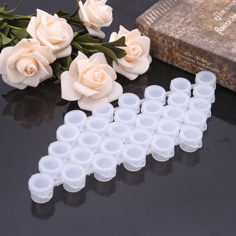 5Pcs 6 Joint 3ml Pigment Container Box Painting Acrylic Pain图片