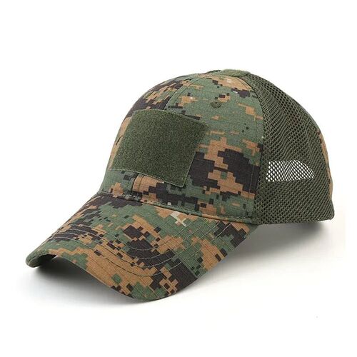 Outdoor Multicam Camouflage Adjustable Cap Mesh Tactical Mil