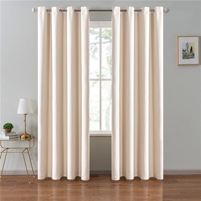 Modern Blackout Curtains Solid Color For Living Room For Win