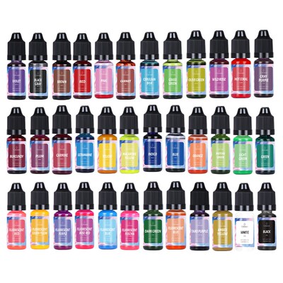 10ml Resin Pigments Candle Soap Dye DIY UV Epoxy Resin Mold