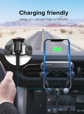 GETIHU Gravity Car Phone Holder Universal Air Vent Clip Moun