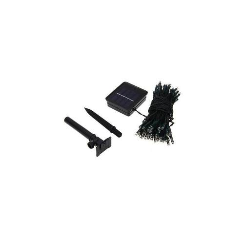 12M Solar Strip Lights 100LEDs with Blue Outside party Decor