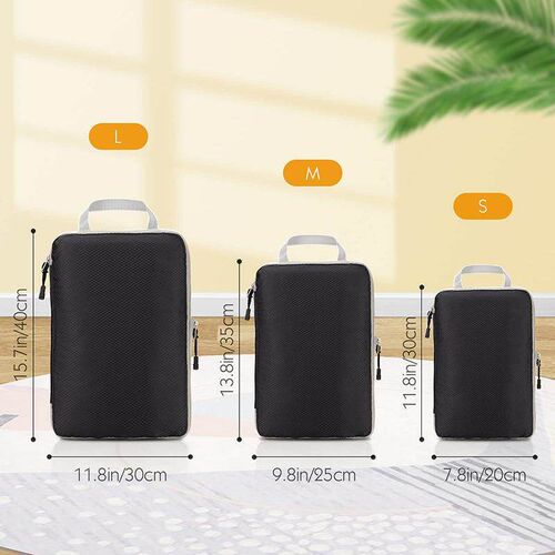 Compression Packing Cubes for Suitcase Suitcase Organizer
