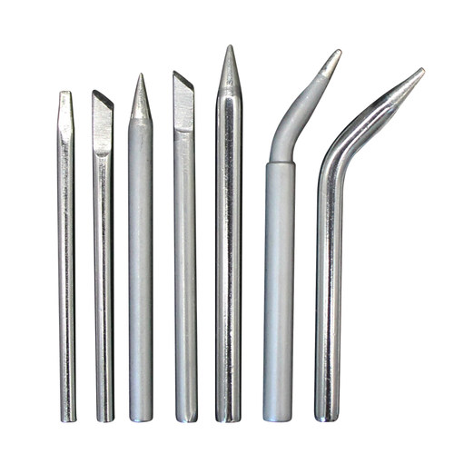 弯斜烙铁头30瓦W0W焊锡枪头手动焊枪咀 送锡枪 外热式电烙铁头