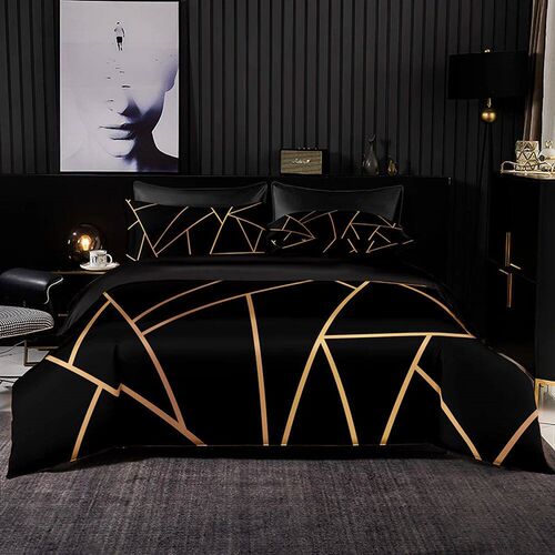 Minimalist Style Bedding Set Duvet Cover 240x220 With Pillow