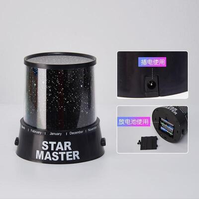 Creative birthday present led small night light lamp sky