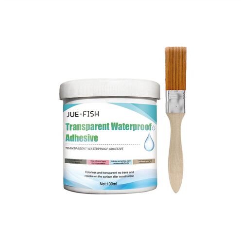 Jue-Fish Transparent Waterproof Adhesive for Kitchens, Bathr