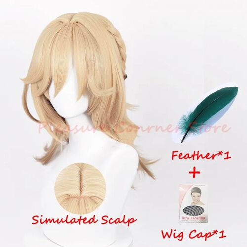 Wig Cosplay Genshin Impact Kaveh Wig Cosplay Genshin Sinteti
