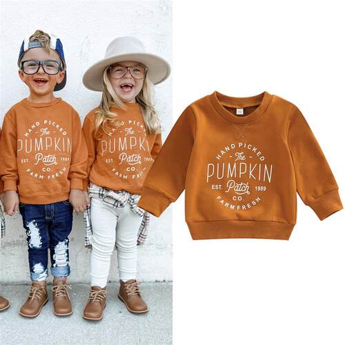 2023 Children Sweatshirt Toddler Kid Boys Girls Casual Style