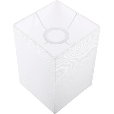 Square+Lampshade+Table+Lamp+Linen+Coffee+E27+Iron+Frame