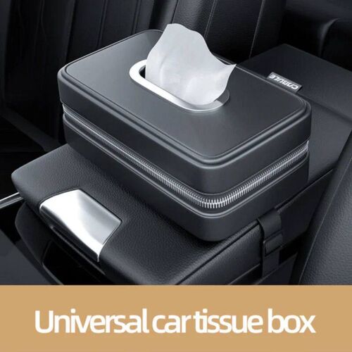 Back Car Tissue Box ver Armrest Box Towel Tissue Storage Cas